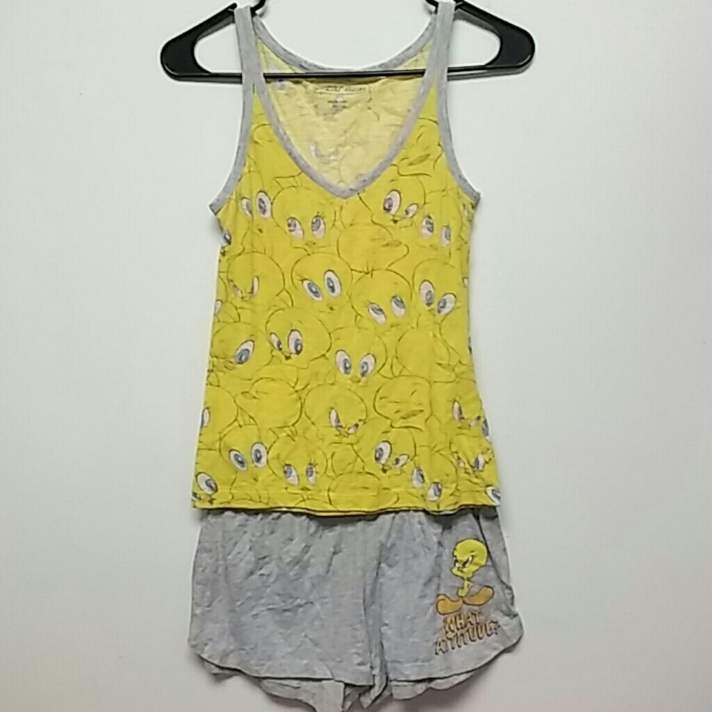Looney Toons Tweety Bird Sleepwear Set